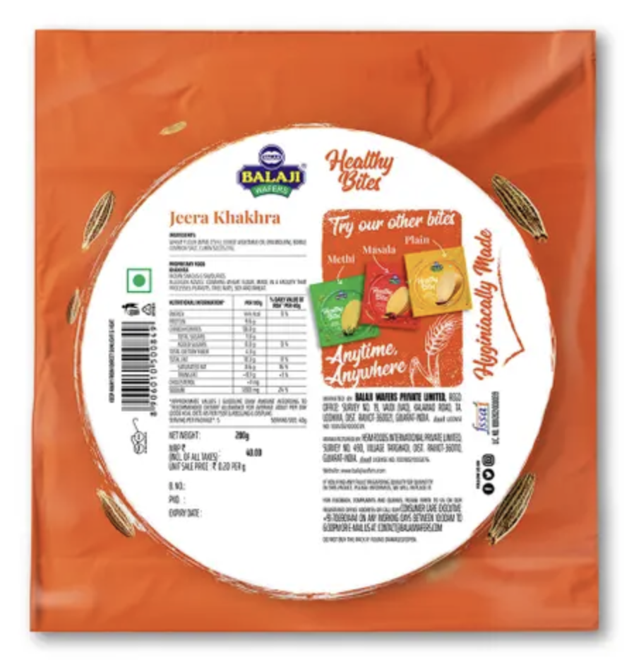 Gokul Superstore - Balaji Jeera Khakhra