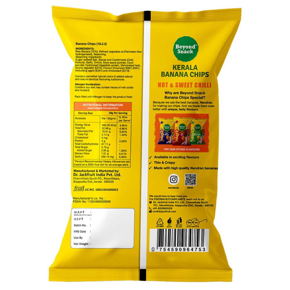 Gokul Superstore - Kerala Banana Chips - Hot And Sweet Chilli