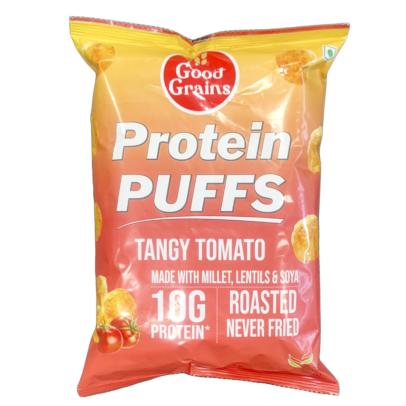Gokul Superstore - Protein puffs - Tangy Tomato 60g