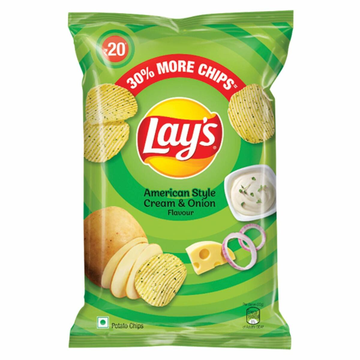 Gokul Superstore - Lays Cream & Onion 50g