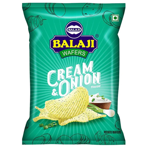 Gokul Superstore - Balaji Crunchem Cream & Onion 135g