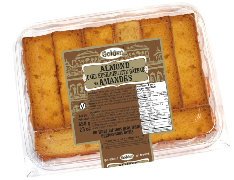Gokul Superstore - Almond Cake Rusk